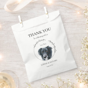 Sacolinha Casamento Simples Da Fronteira Collie Obrigado A B