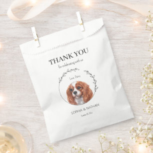 Sacolinha Casamento Simples De Cavalier Obrigado A Favor Bag