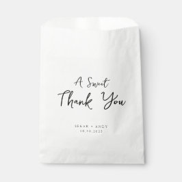 Sacolinha Casamento simples e elegante