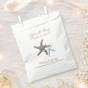 Sacolinha Casamento White Beach Casal Starfish