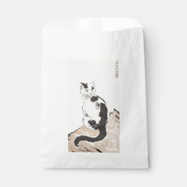 Sacolinha Cat (Gatinho Cute) (Gatinho Adorável) (por Xu Beih (Frente)