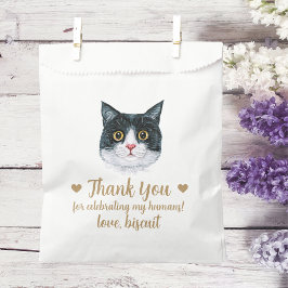 Sacolinha Cat Treat Wedding Favor Bag
