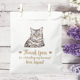 Sacolinha Cat Treat Wedding Favor Bag