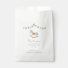 Sacolinha Cavalo de Rocco de Aquarela, Chá de fraldas