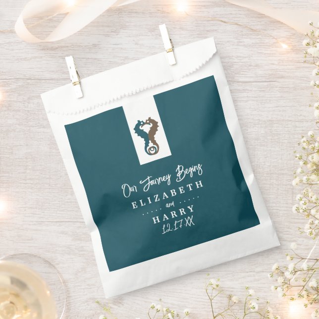 Sacolinha Cavalo-do-mar Romance, Casamento de praia (Cortado)