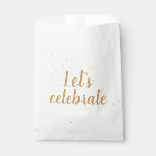 Sacolinha Celebrar vamos! bolsa de favor