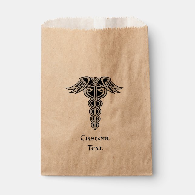Sacolinha Celtic Knot Caduceus (Frente)