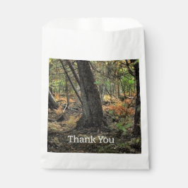 Sacolinha Cena da floresta do outono