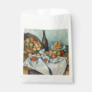 Sacolinha Cesta de Maçãs da Natureza Morta Pintura de Cezann