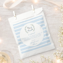 Sacolinha Chá boêmico, azul, obrigado