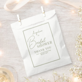 Sacolinha Chá Bride Favorece Bolsas no estilo suave e elegan