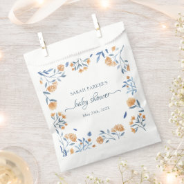 Sacolinha Chá de Bebê Boho Flor Silvestre Vintage
