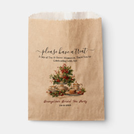 Sacolinha Chá de Bebê de Natal, Chá de Noiva, festa da hora 