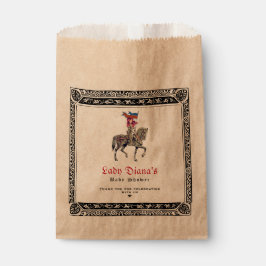 Sacolinha Chá de Bebê do Cavaleiro da Renascença Medieval