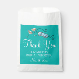 Sacolinha Chá de Bebê dos anos 60 Breakfast at Tiffanys Fofo