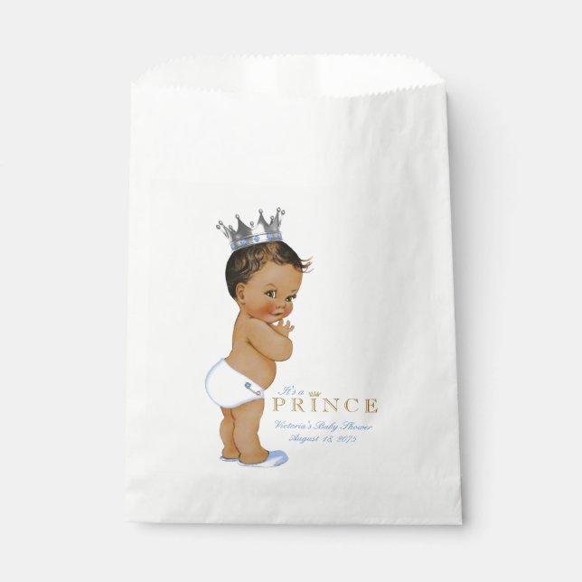 Sacolinha Chá de Bebê Príncipe (Frente)