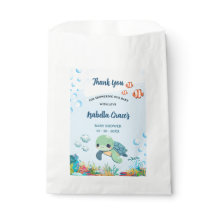 Chá de Bebê Tartaruga Marinha Pequena