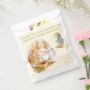 Sacolinha Chá de Bebê Temático do Peter Rabbit 