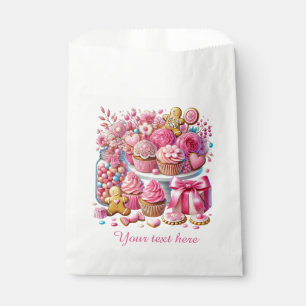 Sacolinha Chá de cupcake para bebês