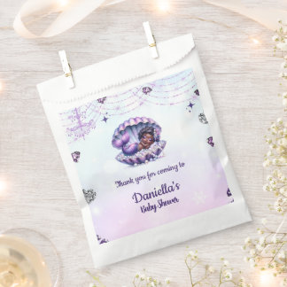 Sacolinha Chá de fraldas Afro Mermaid