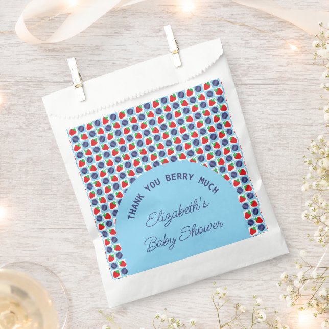 Sacolinha Chá de fraldas Berry Sweet (Cortado)