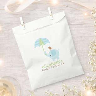 Sacolinha Chá de fraldas Blue Elephant Boy