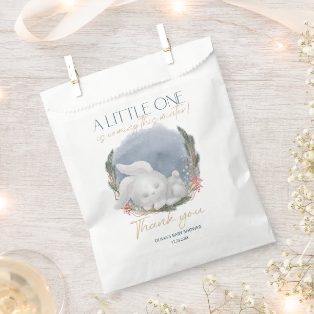 Sacolinha Chá de fraldas Bonny Snowly Winter (Cortado)