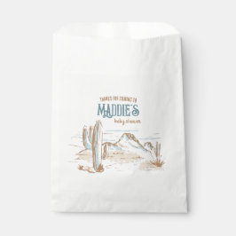 Sacolinha Chá de fraldas Cowboy Personalizado Bolsas Favorec