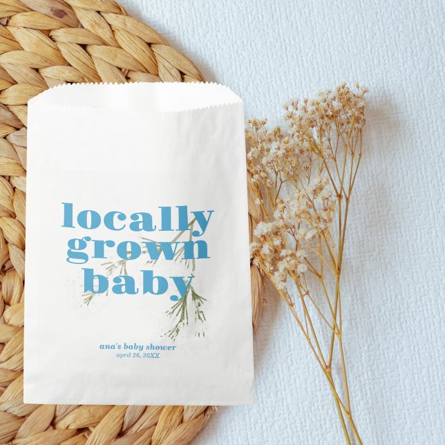 Sacolinha Chá de fraldas crescido localmente | Moderno, Míni (Criador carregado)