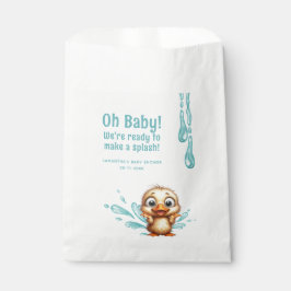 Sacolinha chá de fraldas da Parte piscina