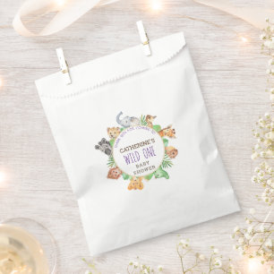 Sacolinha Chá de fraldas da Selva Safari Cute