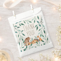 Chá de fraldas de Amigos de Animais da Floresta