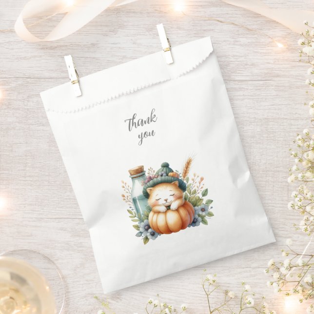 Sacolinha Chá de fraldas De Animais Da Floresta (Cortado)