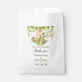 Sacolinha Chá de fraldas de Animais do Jardim Zoológico Selv