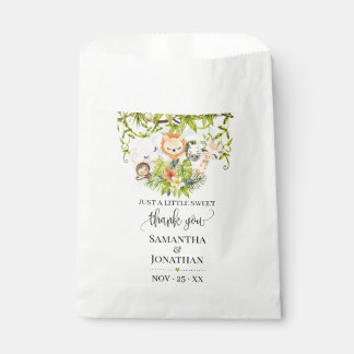 Sacolinha Chá de fraldas de Animais do Jardim Zoológico Selv