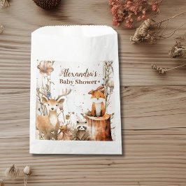 Sacolinha Chá de fraldas de animais florestais