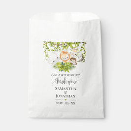 Sacolinha Chá de fraldas De Animais Selvagens Safari