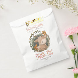 Sacolinha Chá de fraldas de aquarela de veados-de-água