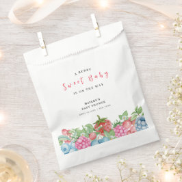 Sacolinha Chá de fraldas de Berry, Selvagem, Cute Moderno