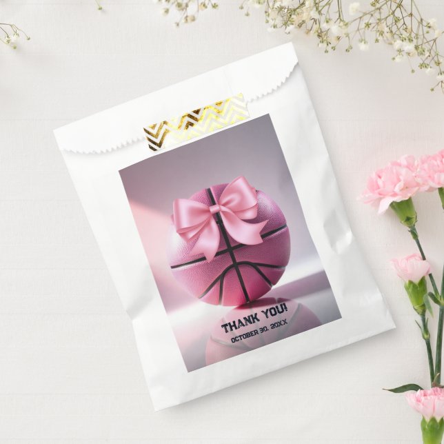 Sacolinha Chá de fraldas de Bola de Arco de Fita de Basquete (Selado)