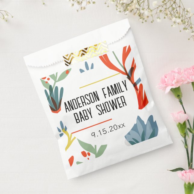 Sacolinha Chá de fraldas de Botânica Brilhante (Selado)