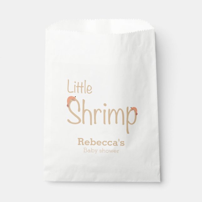 Sacolinha Chá de fraldas de camarão (Frente)