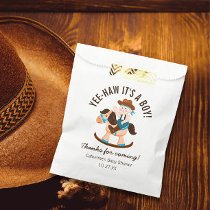 Sacolinha Chá de fraldas de Carneiros Rochosos do Cowboy Oci