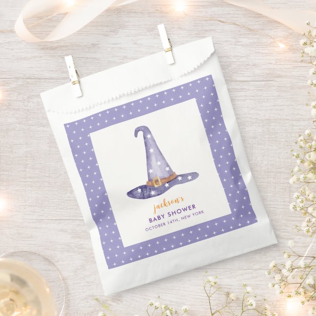 Sacolinha Chá de fraldas de chapéu de bruxa-de-bruxa-branca (Cortado)