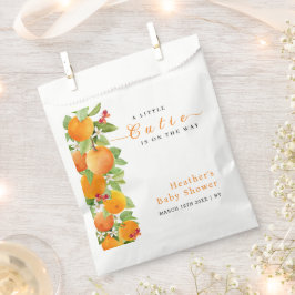 Sacolinha CHÁ DE FRALDAS de Clementina Citrus Orange Citrus