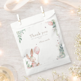 Sacolinha Chá de fraldas de coelho de Páscoa