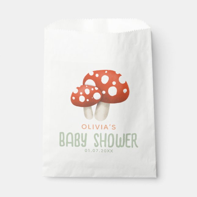 Sacolinha Chá de fraldas de Cogumelo Russo Cerrado (Frente)