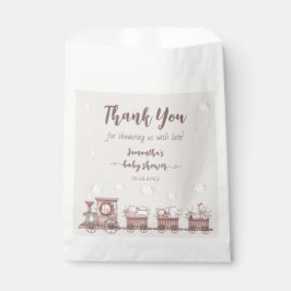 Sacolinha Chá de fraldas de Comboio de Selva Safari