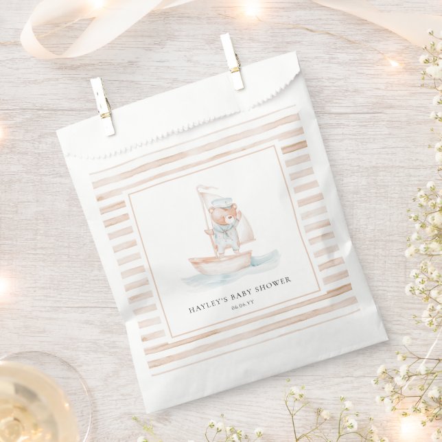 Sacolinha Chá de fraldas de faixa de inclinação do retângulo (Cortado)