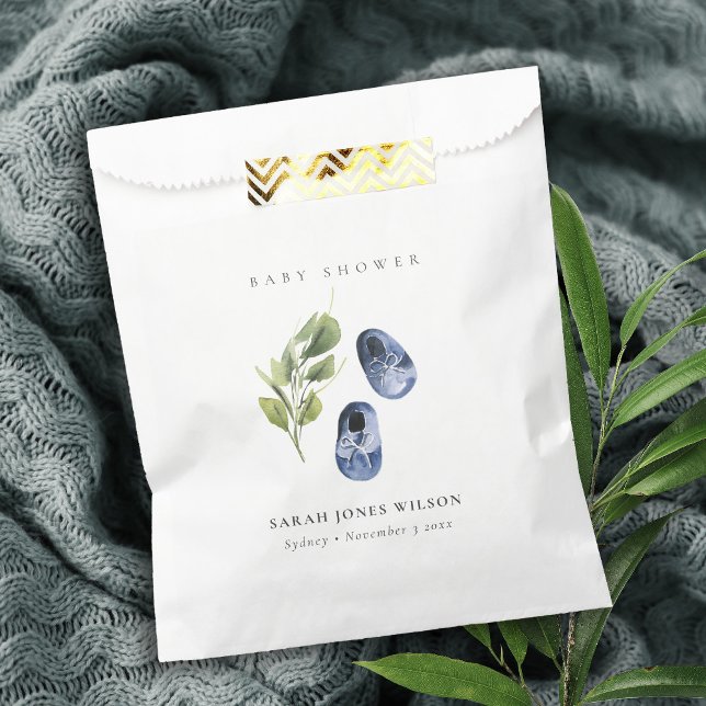 Sacolinha Chá de fraldas de folhagem Calçados de tinta verde (Criador carregado)